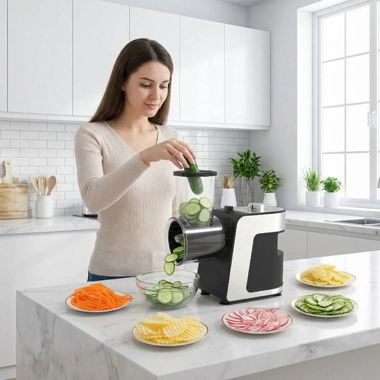 mandoline cuisine électrique mère tranche cocombres facilement