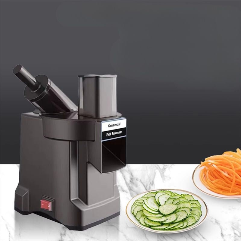 mandoline cuisine professionnel electrique assiettes légumes tranchés