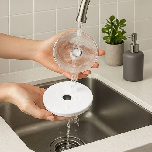 mini hachoir électrique grand-mère préparant sandwich jambon haché