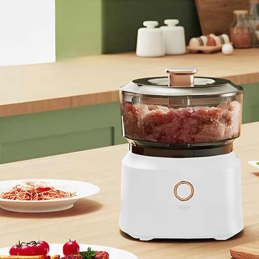 mini hachoir electrique précision compacte sur comptoir