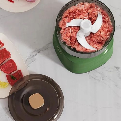 mini hachoir electrique précision hacher viande rapidement