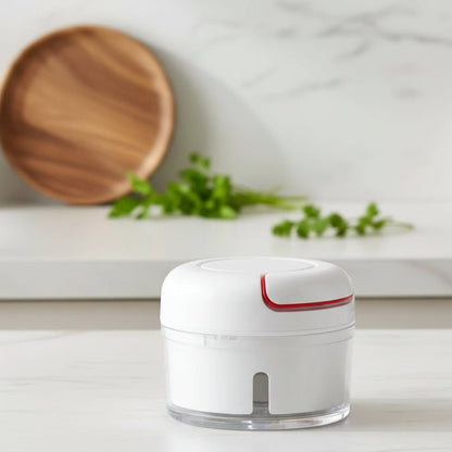 mini hachoir pour viande compacte sur comptoir cuisine