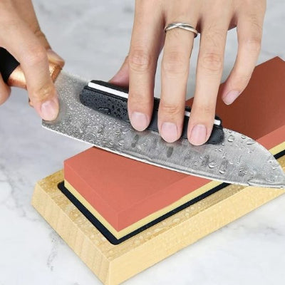 Pierre à aiguiser affûtage couteau douceur
