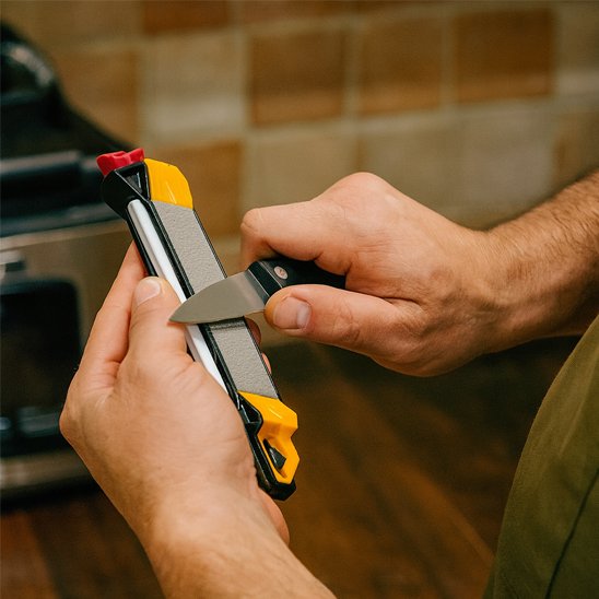 Pierre a aiguiser affûtage fin couteau