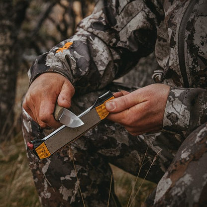 Pierre a aiguiser Format compact et portable