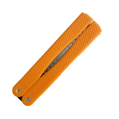 pierre aiguiser pliable orange plier