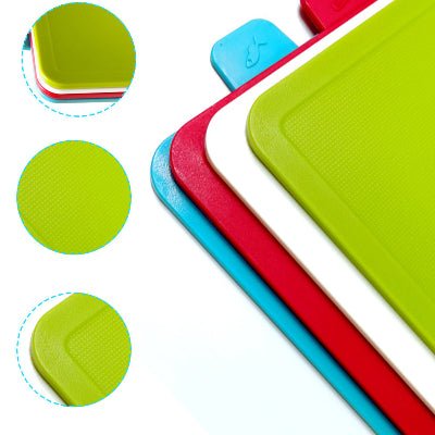 planche à découper avec différente surface