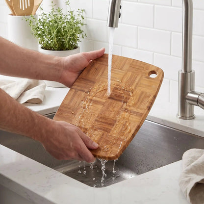 planche a découper damier nettoyage facile