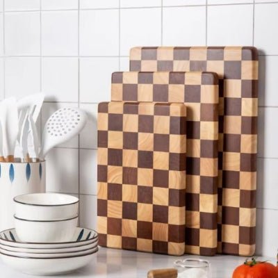 Planche à découper en bois rangement facile