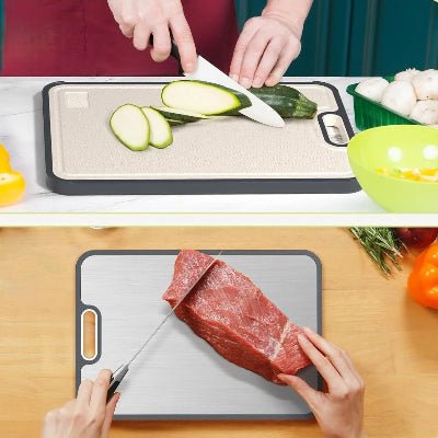 planche a decouper en titane pour viande légumes