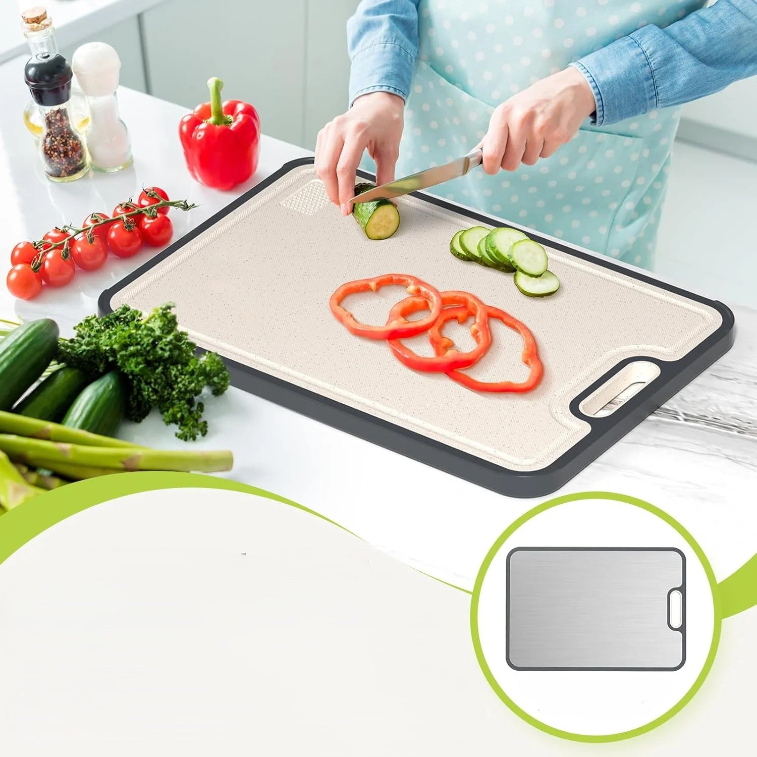 PLANCHE A DECOUPER EN TITANE | CHEF TITAN - Cuisine Affûtée