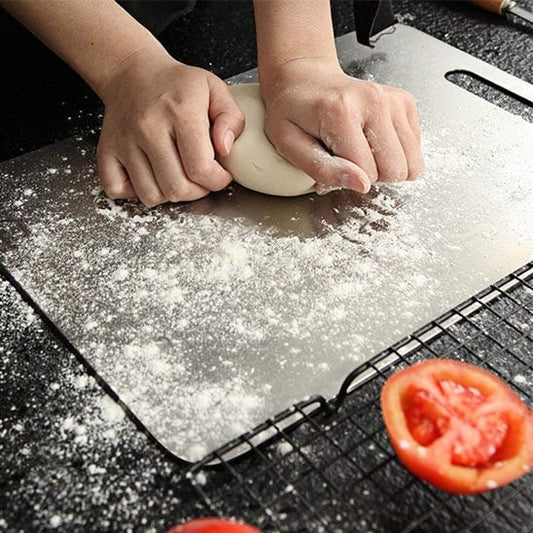 Planche a découper inox antibactérienne 