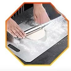 Planche a découper inox rouleau abaisser la pâte