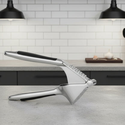 presse a ail sur comptoir cuisine