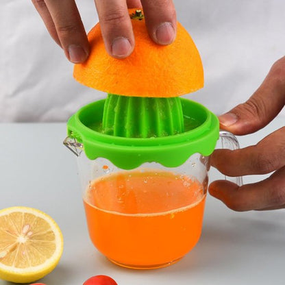presse agrume main tenant anse tasse pressant orange