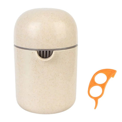 presse agrume manuel beige