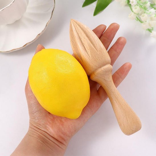 Presse agrumes grandeur du cône comparable à celle du citron
