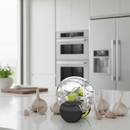 presse ail comptoir cuisine avec gousses