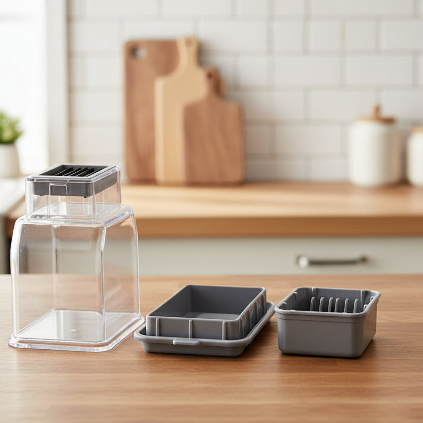 presse ail pièces sur comptoir facile nettoyer