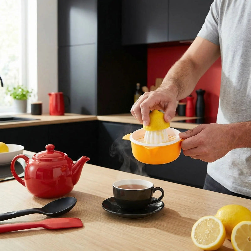 presse citron manuel homme pressant citron pour thé