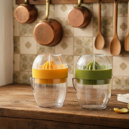 presse citron manuel sur comptoir cuisine