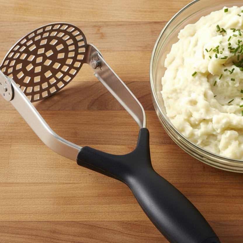 presse purée pliable manche robuste