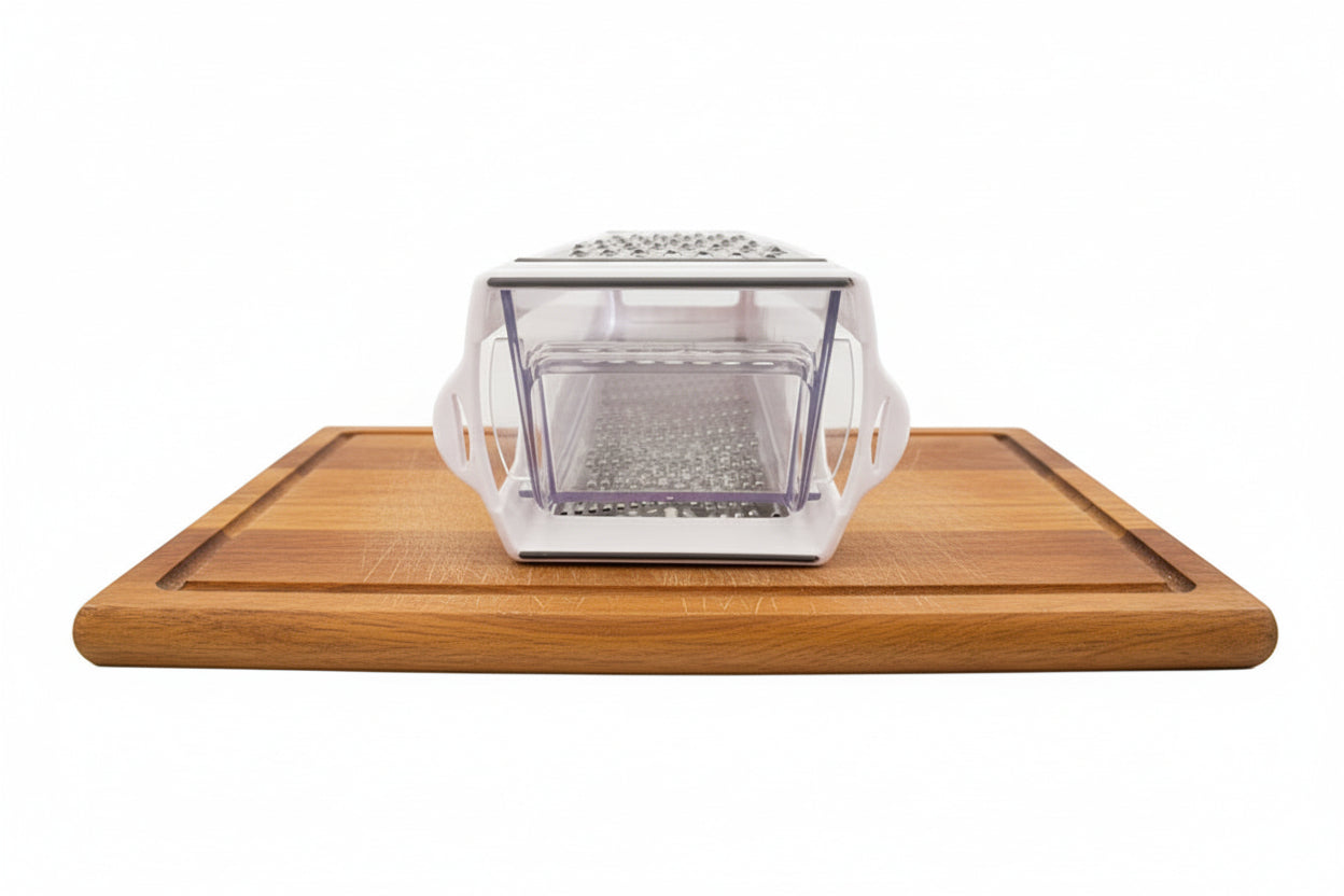 râpe à fromage montant le dessous râpe