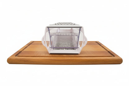 râpe à fromage montant le dessous râpe