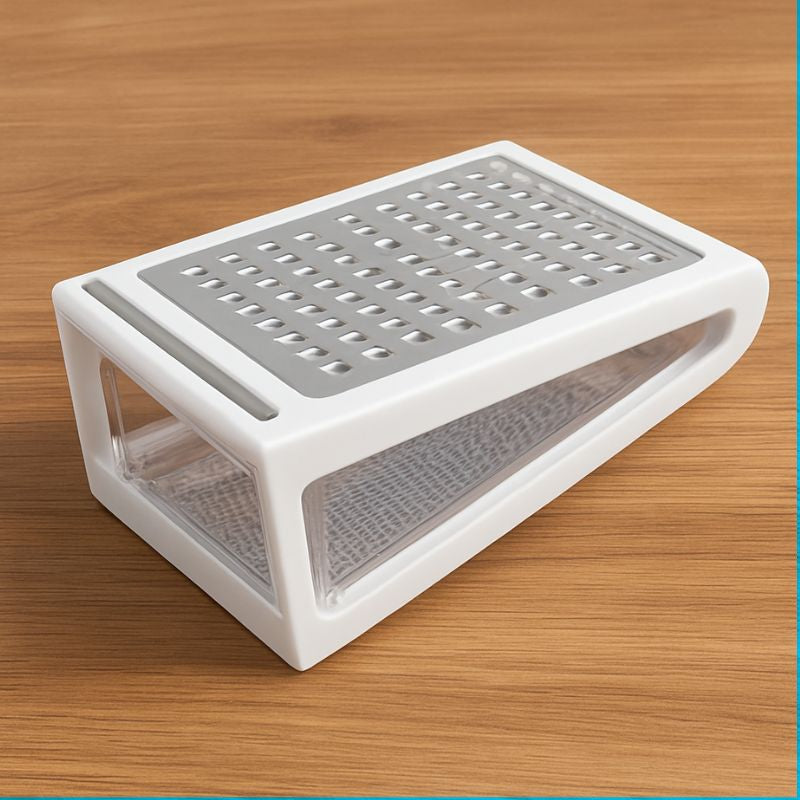 râpe à fromage montrant le cote râpe