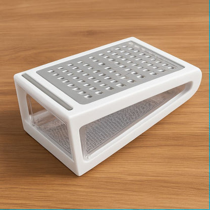 râpe à fromage montrant le cote râpe