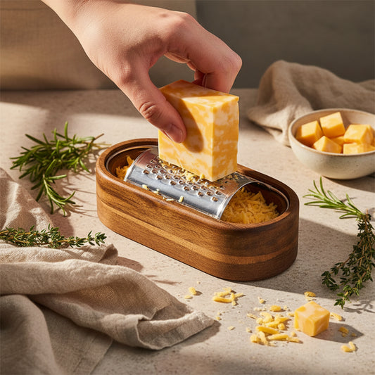 rape a fromage récolte fromage dans récipient en bois 