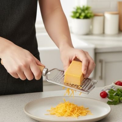 Râpe à fromage résultat parfait