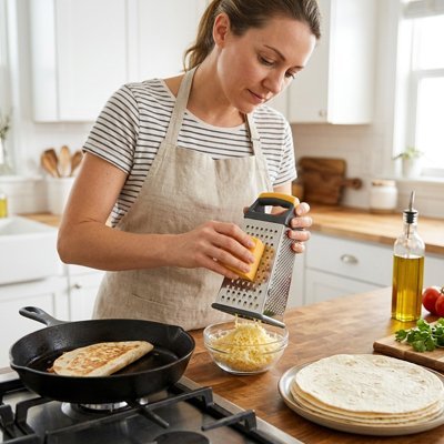 râpe manuelle râper fromage pour préparer des enchiladas
