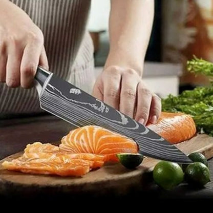 set de couteaux de cuisine couteau du chef coupant facilement poisson