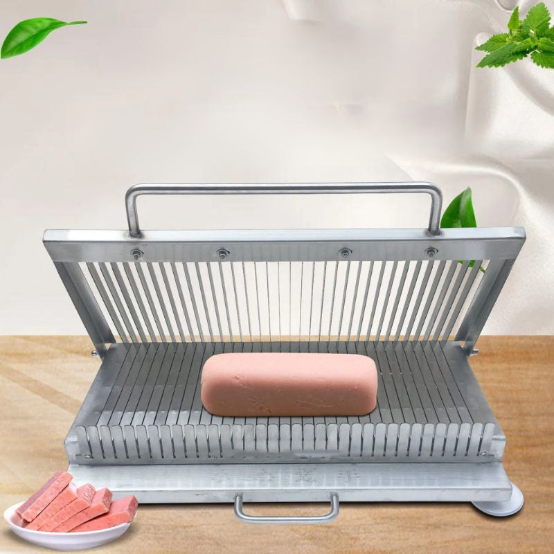 trancheuse a jambon avec jambon sur trancheuse