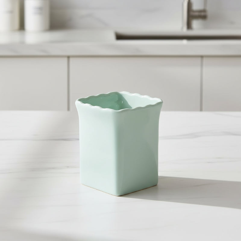 trancheuse manuelle bleu pastel