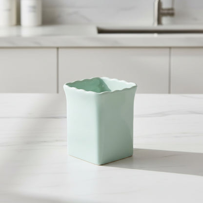 trancheuse manuelle bleu pastel