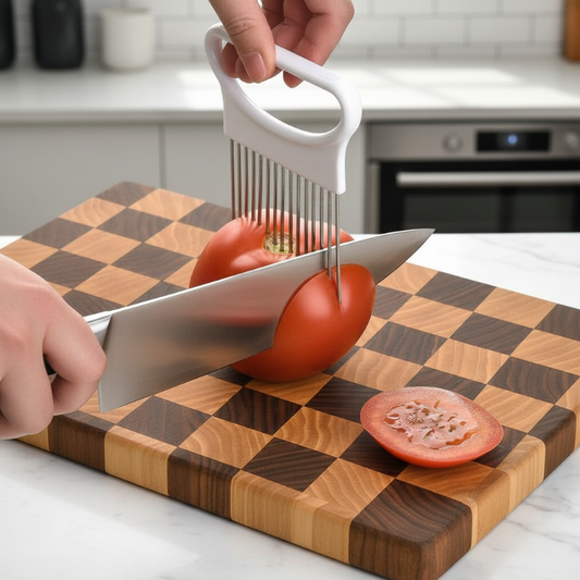 trancheuse oignon tranche également tomate parfaitement